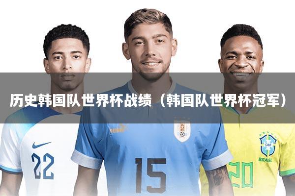历史韩国队世界杯战绩（韩国队世界杯冠军）